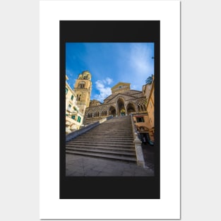 The Amalfi Cathedral, Italy Posters and Art